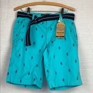 Sunday Work Clothes Shorts Lobster Pattern Size 29
